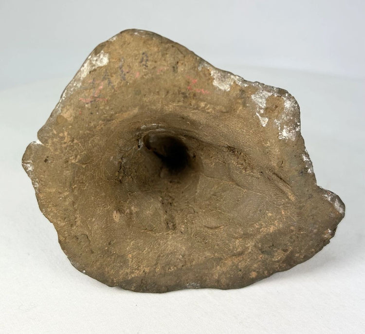 7th–9th century Chinese Tang Dynasty seated musician terracotta sculpture