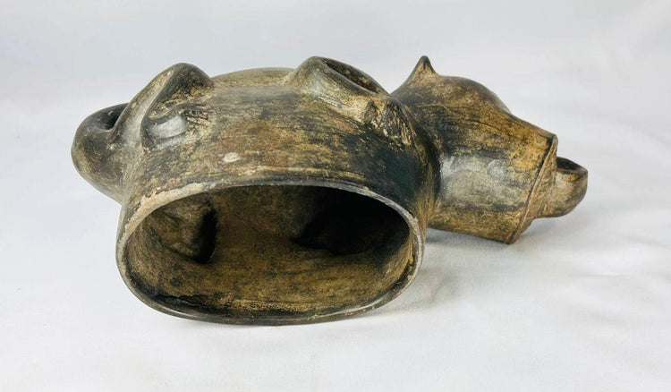 200–700 AD Moche ceramic vessel symbolizing loyalty and spiritual guidance