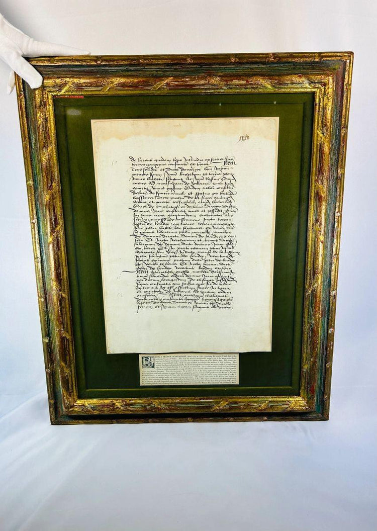 Medieval Burgundian rent roll France 1459–1462 CE Villers family