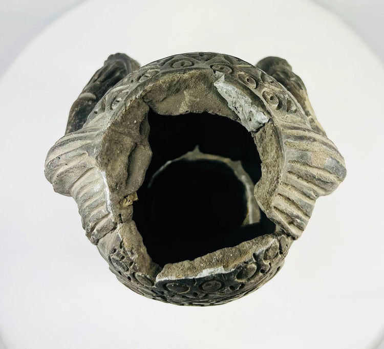 Chupicuaro-inspired West Mexican terracotta figure with hollow form