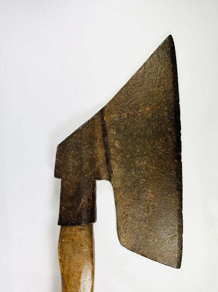 18th–19th century European iron axe reflecting craftsmanship and utility