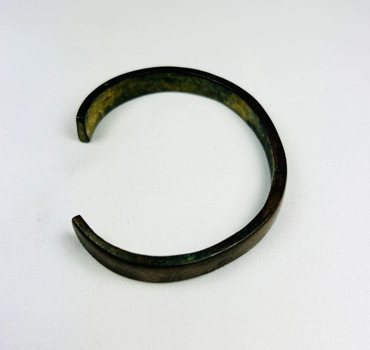 Slender oxidized bronze bracelet from Bronze to Iron Age Near East