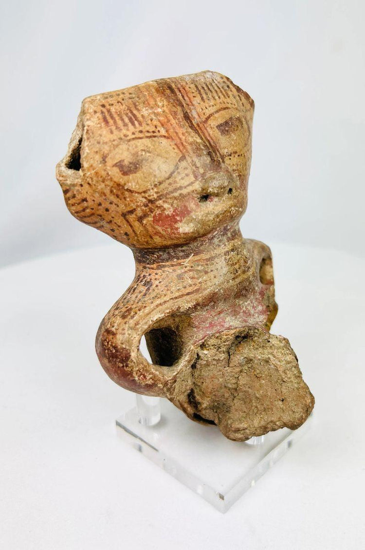 West Mexico shaft tomb terracotta human figure artifact