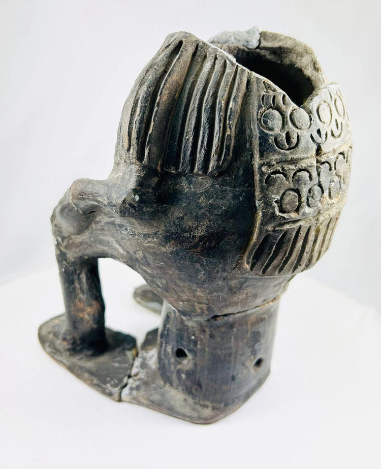 Mid-century Chupicuaro inspired Mesoamerican style terracotta sculpture