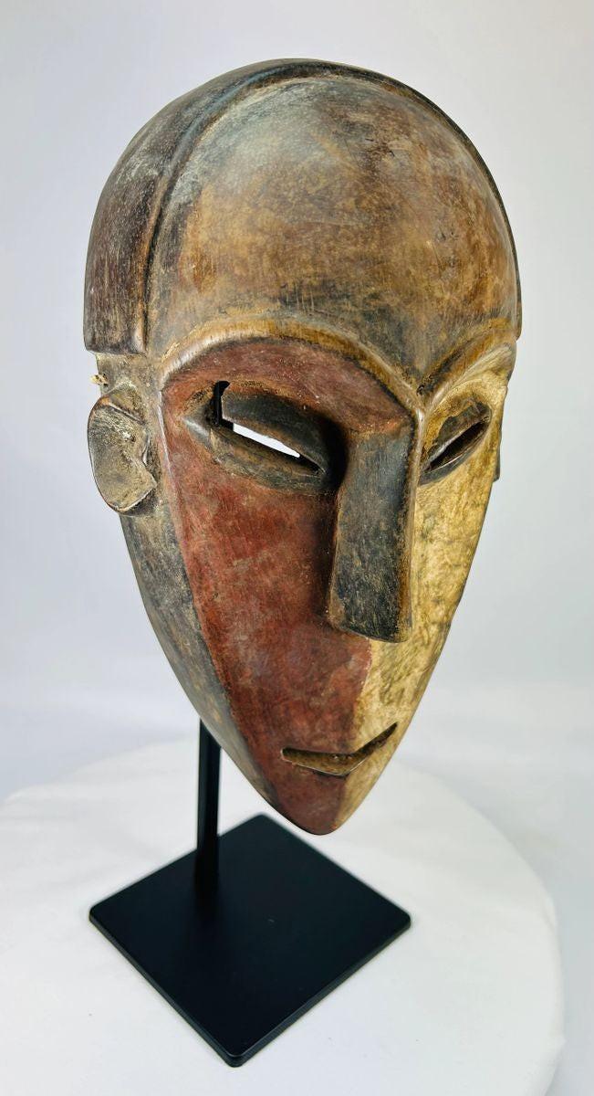 20th-century Dan mask from West Africa with ritual patina
