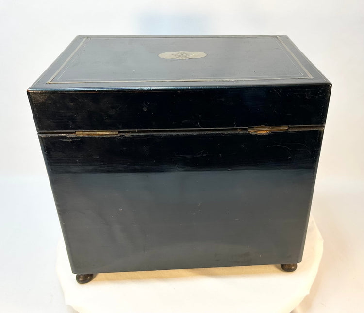 Historical physician’s apothecary chest showing rare surviving pharmaceutical collection