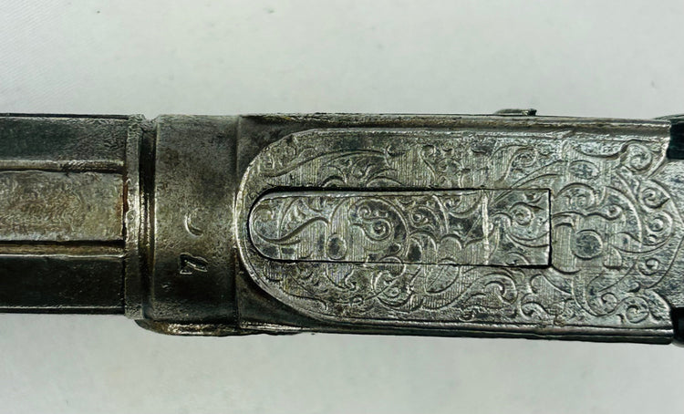 Antique personal protection kit from 1855–1885 hidden inside presentation-style velvet book