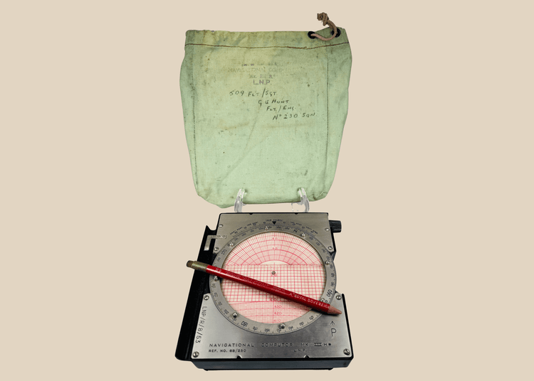 RAF Navigational Computor Mk. III H* with Air Ministry reference 6B/25