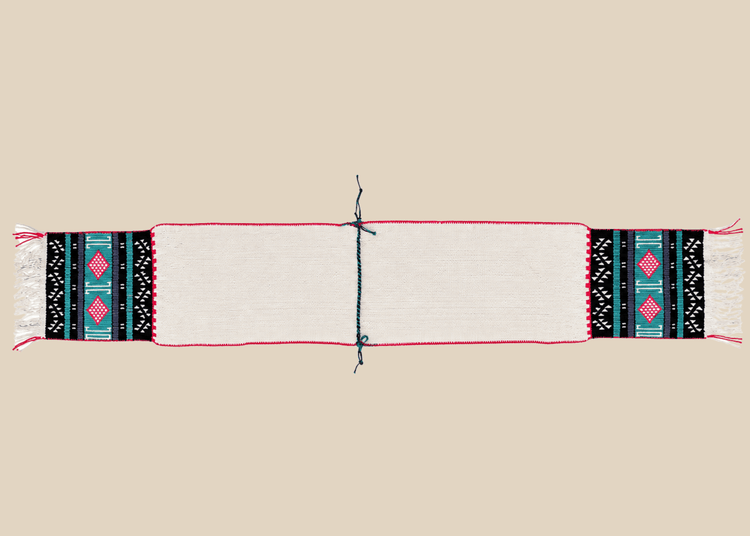 Mid-20th-century ceremonial dance sash attributed to the Hopi Pueblo tradition