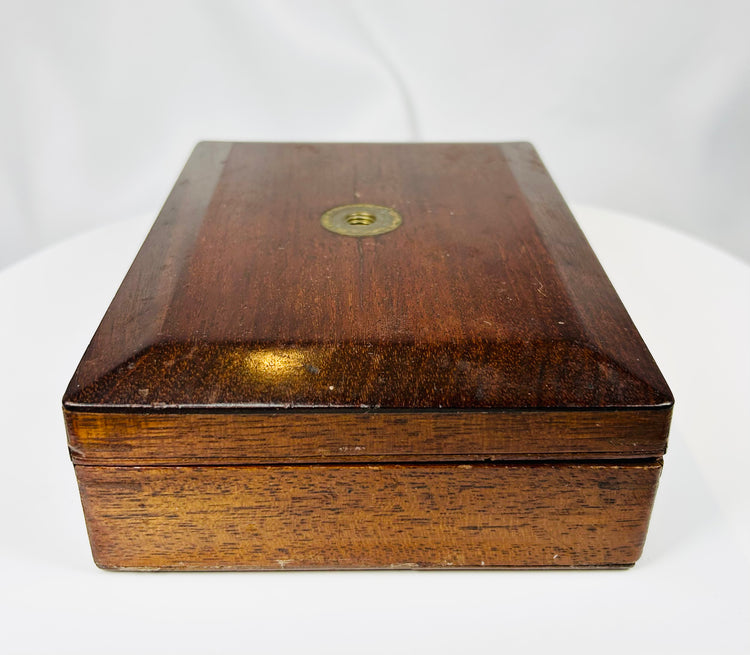 classic Gould pattern simple microscope from the 19th century