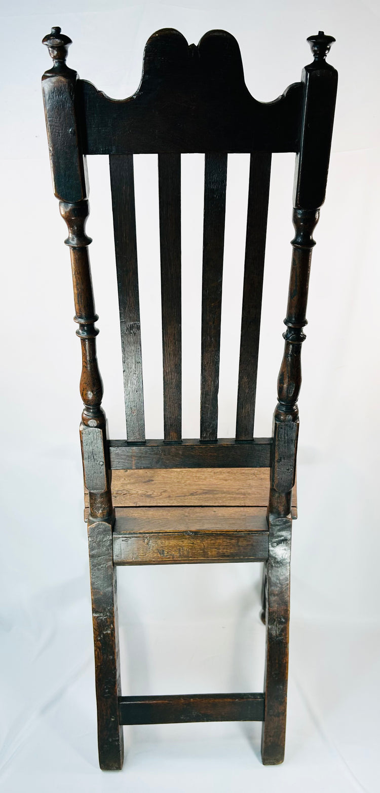 Early provincial oak seating furniture from England or Wales circa 1680–1720