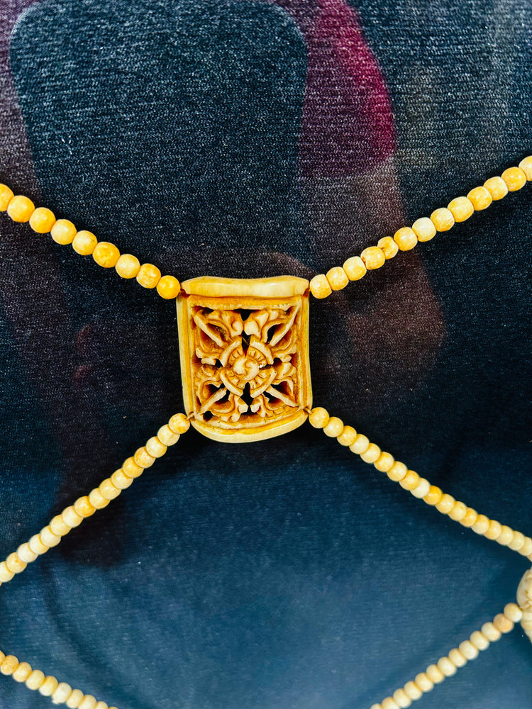 Himalayan Tibetan ritual apron featuring Chakrasamvara deities