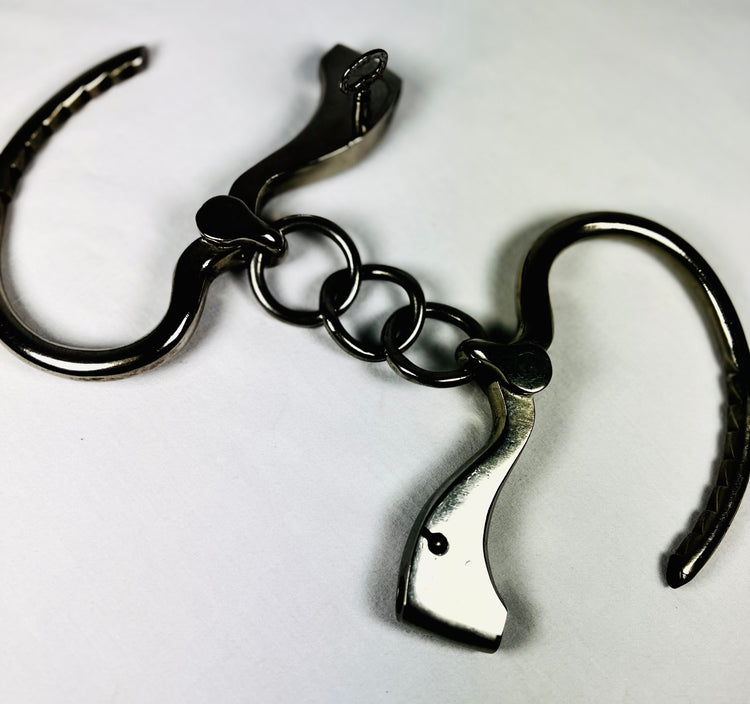 John J. Tower Adjustable Handcuffs with Key | United States | 1866–1940s