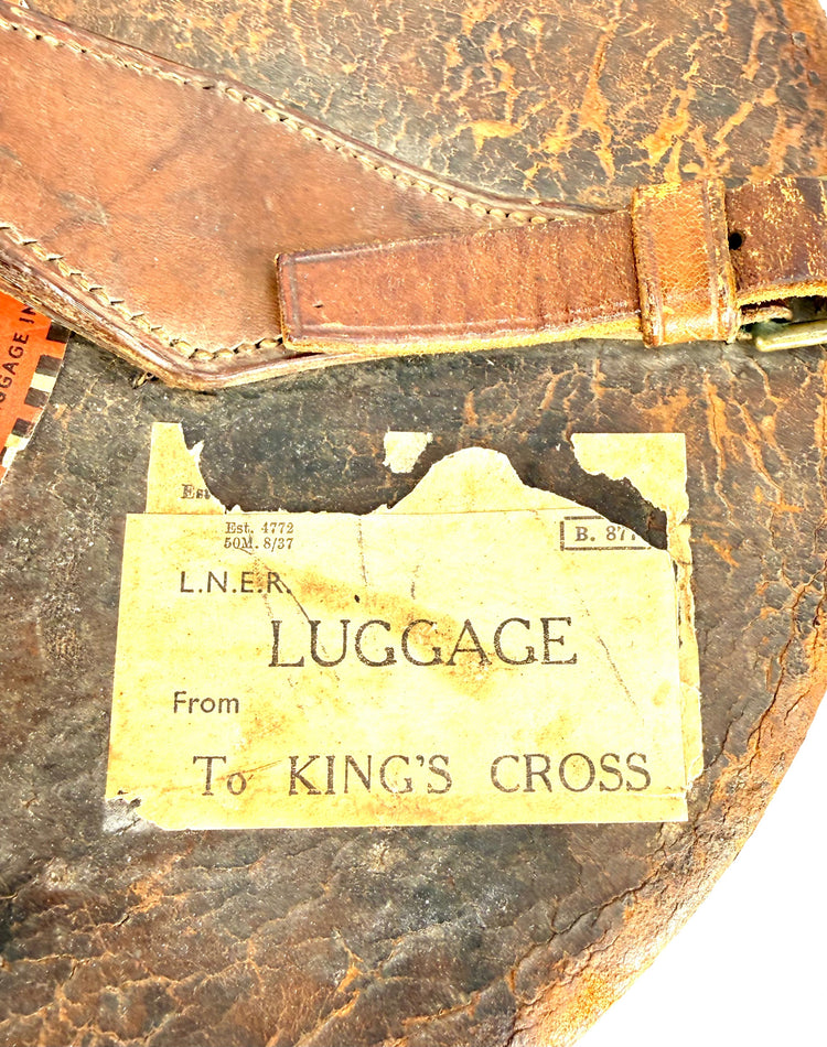Historic Scott & Co. hatmaker's label identifying 1 Old Bond Street, Piccadilly, London, and royal family patronage.