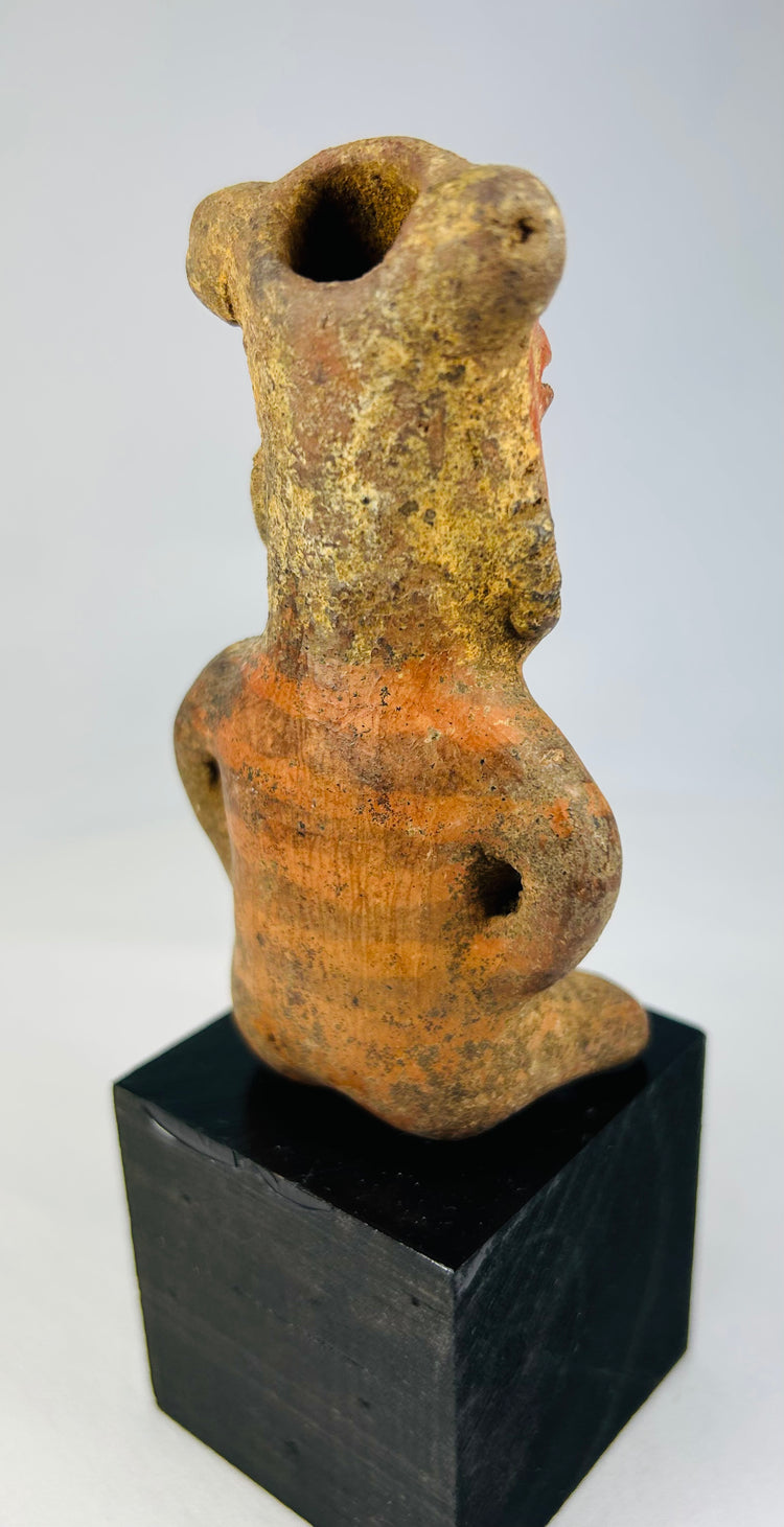 Figura de pie de terracota precolombina | Oeste de México | 300 a. C.–500 d. C.