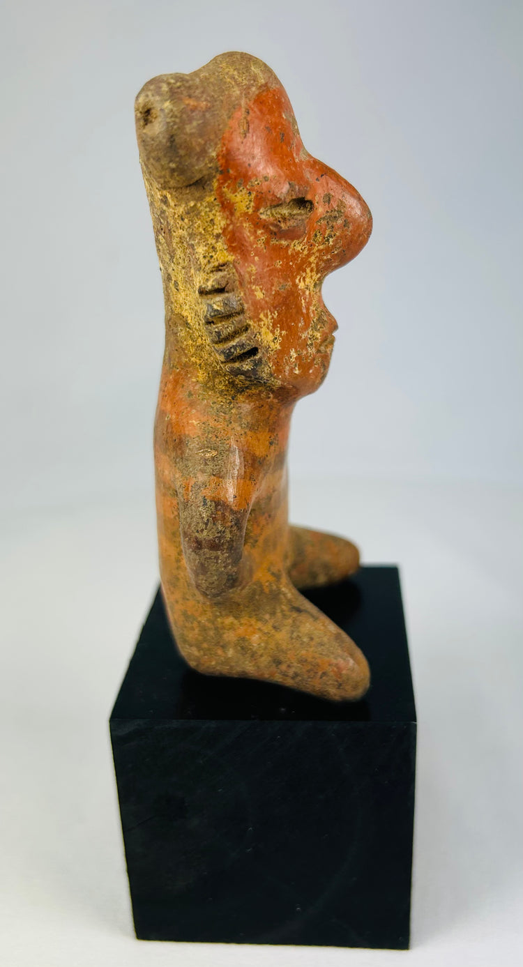 Figura de pie de terracota precolombina | Oeste de México | 300 a. C.–500 d. C.