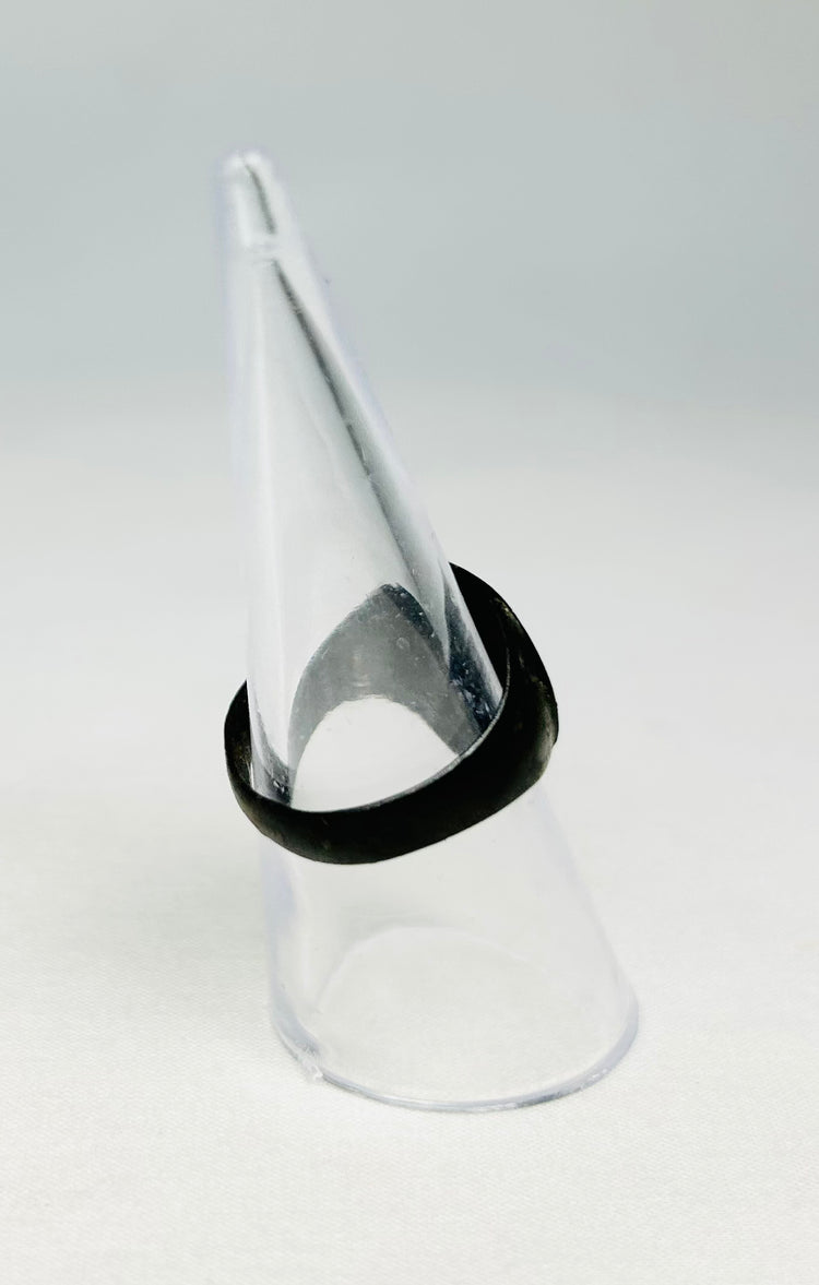 Ancient Roman Bronze Ring | Flat Bezel with Ring-and-Dot Solar Motifs | 1st–3rd Century CE