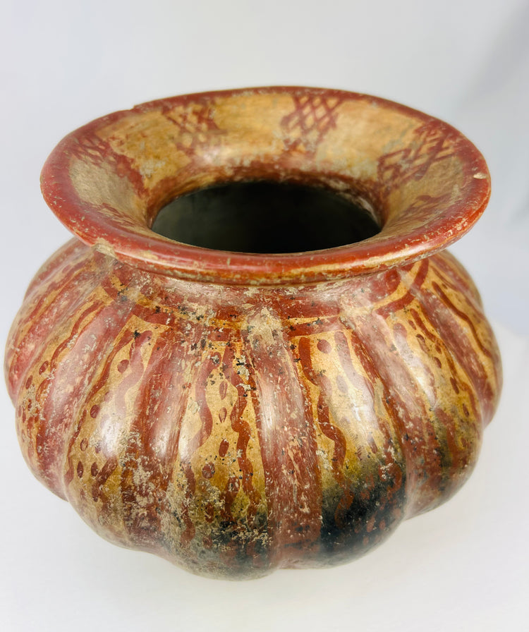 Pre-Columbian | Northern Peru Moche-Style Globular Ceramic Vessel | Circa 900–1470 CE