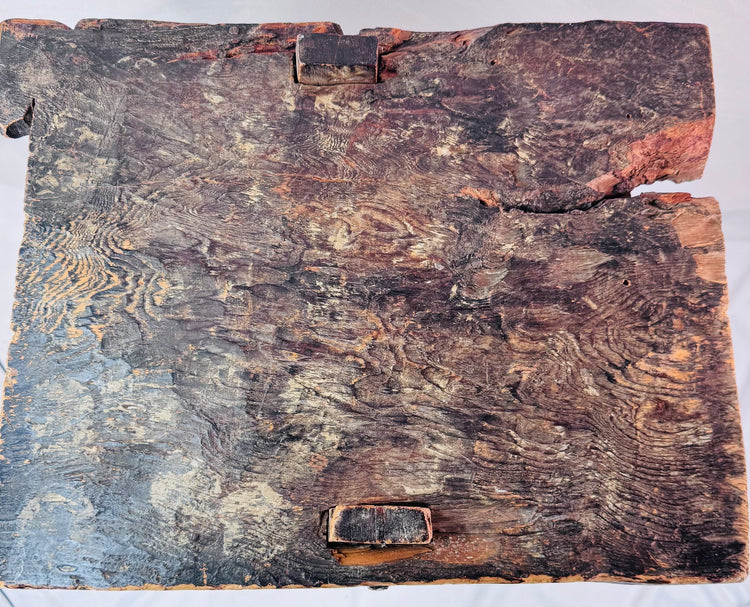 Traditional South Asian carved chest dating to the late 19th–early 20th century