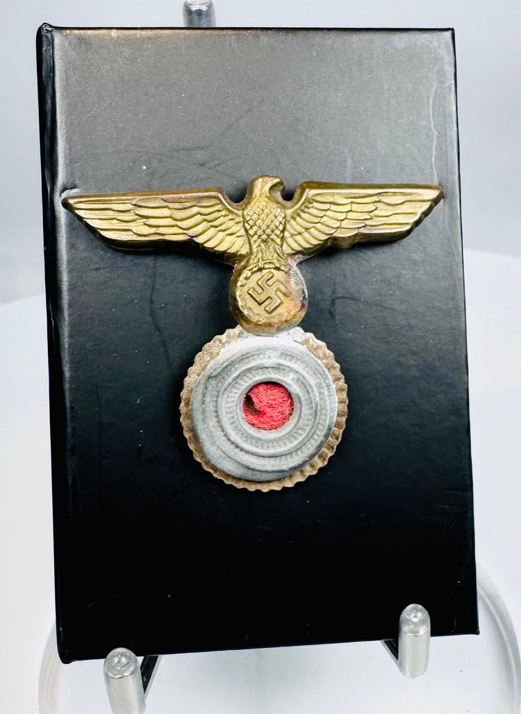 Second World War German naval eagle insignia with outstretched wings and swastika