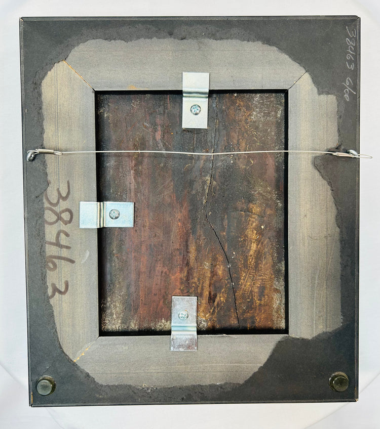 Sacred Russian icon art featuring Saint Zosima and Saint Savvaty in blessing posture