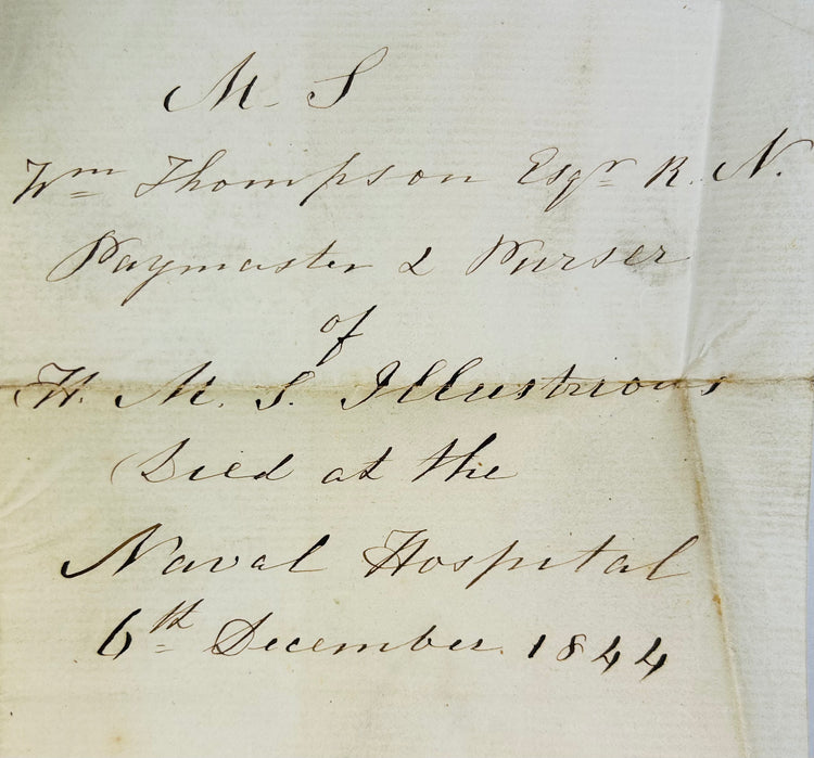 Iron strongbox with WWI Victory Medals, Civil War photos, and Royal Navy death document