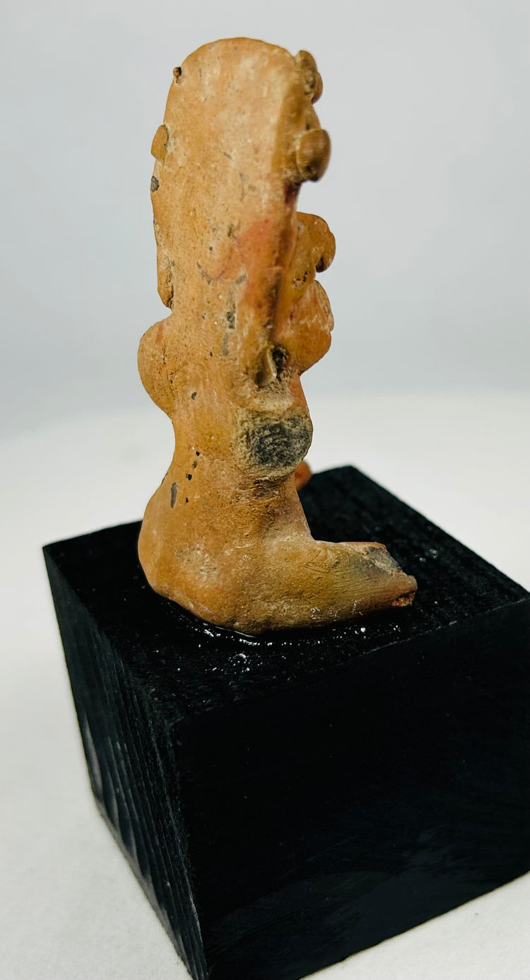 Archaeological terracotta figure from ancient West Mexico showing cultural craftsmanship and expressive character