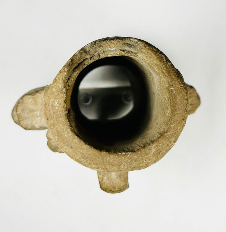 Museum-quality Pre-Columbian West Mexican ceremonial figure head