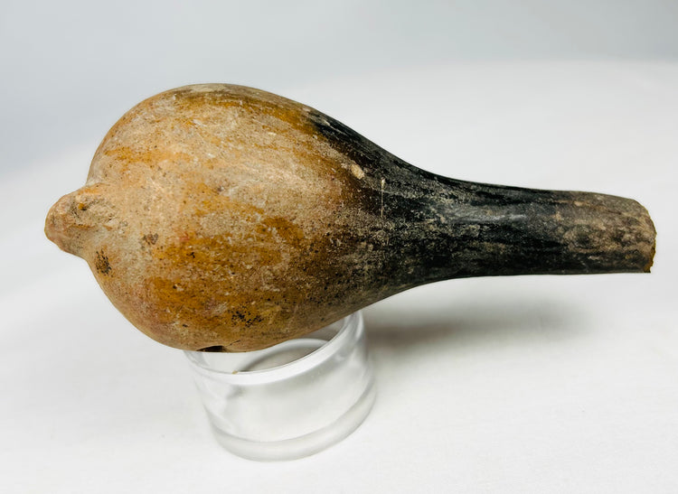 Authentic Pre-Columbian ritual rattles used in ceremonial music and spiritual practices, Mesoamerica.