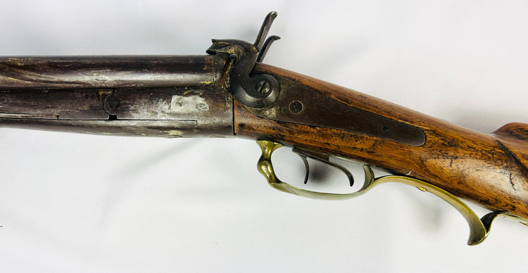 Antique French Underlever Shotgun | Double Barrel | Circa 1860s