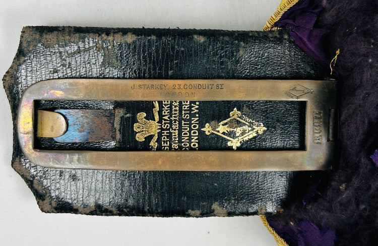 Antique naval uniform epaulettes featuring gold bullion fringe and eagle insignia buttons