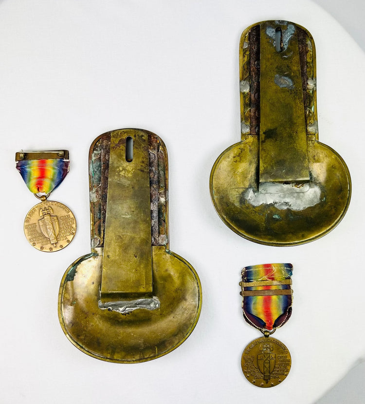 Emotional preserved family military collection stored in original 19th-century strongbox