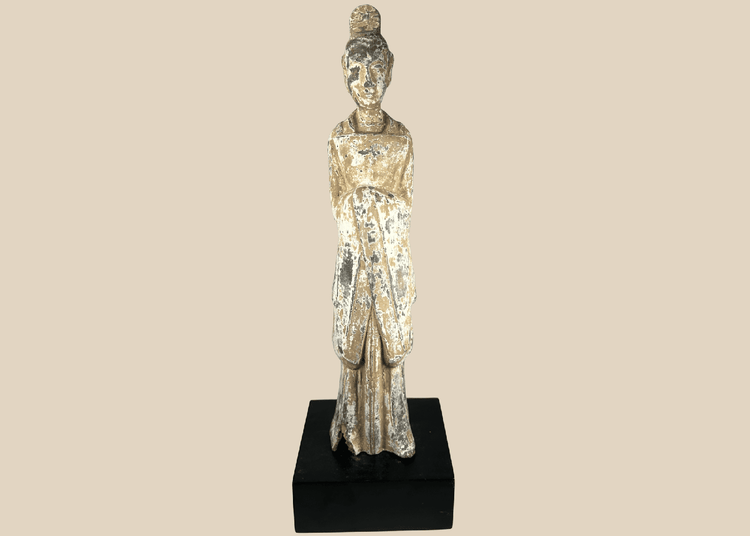 Northern Wei Dynasty Chinese earthenware funerary attendant figure
