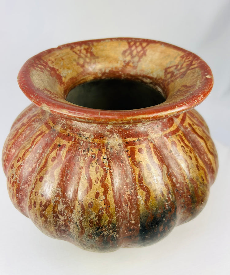 Pre-Columbian | Northern Peru Moche-Style Globular Ceramic Vessel | Circa 900–1470 CE