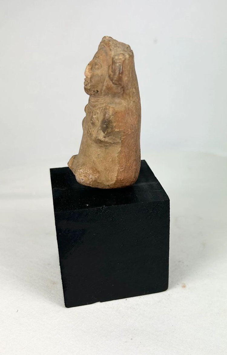 Ritual terracotta figurine from Veracruz Gulf Coast showing fertility symbolism
