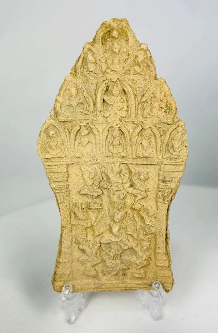 Southeast Asian | Terracotta Buddhist | Votive Plaques | Circa 14th-18th Century