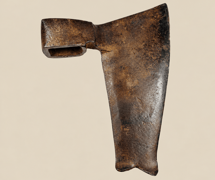 Central European | Goosewing Fishtail Axe | Circa 19th Century