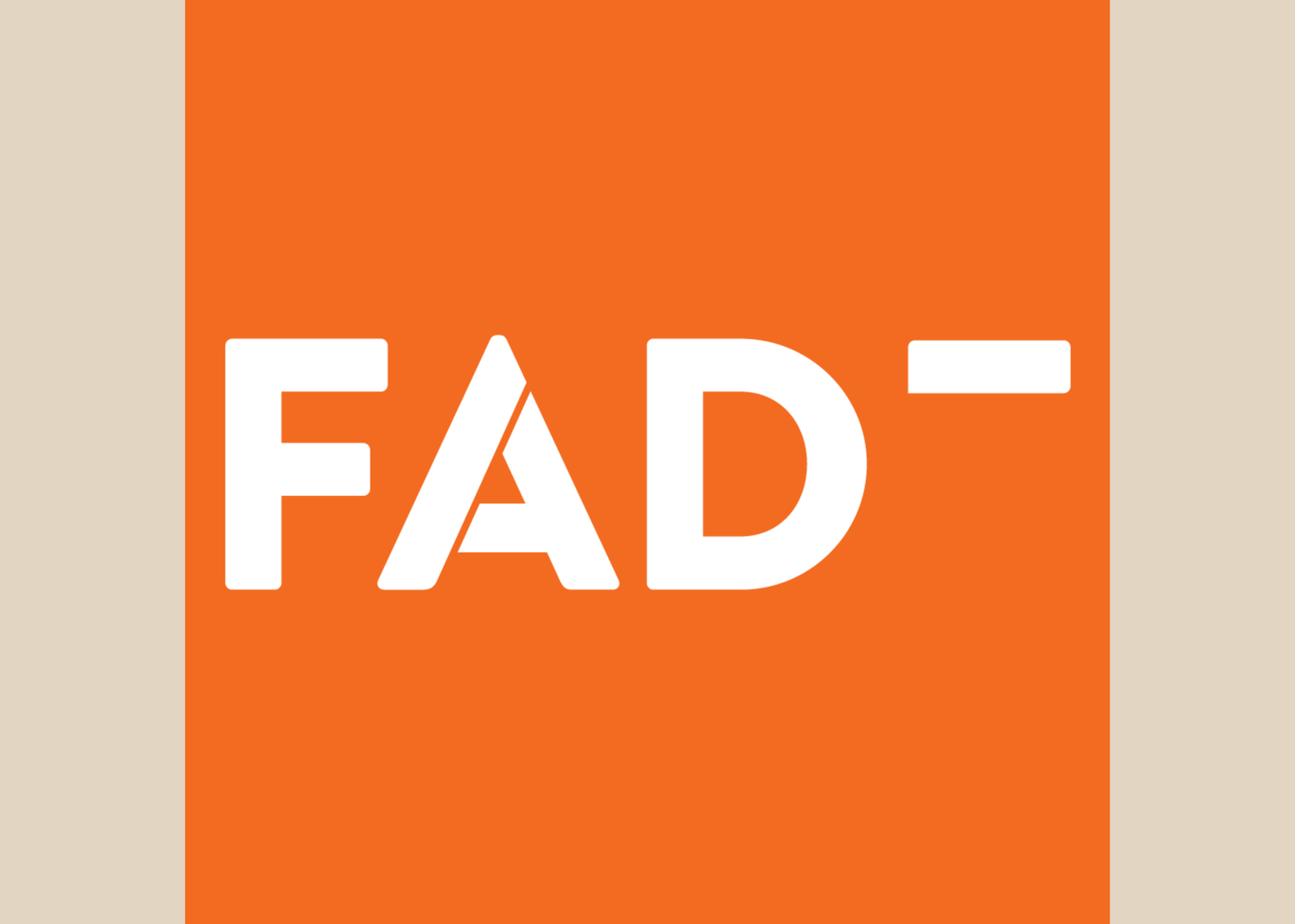 FAD Magazine arts and culture publication logo