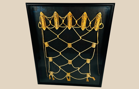 19th-Century Tibetan Bone Apron: A Sacred Tantric Artifact