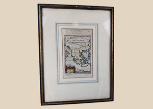Antique Hand-Colored Map of Ottoman Europe | Turquie en Europe | Paris 1686