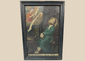 18th century Baroque devotional painting of Christ at the Column