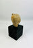 Classical Mediterranean terracotta sculpture fragment with natural patina mounted