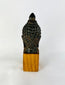 Antique bronze Buddha head 18th–19th century CE symbolizing peace and enlightenment