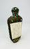Antique Qing Period ritual flask from the Sino-Tibetan border region, decorated with cabochon turquoise and green stones