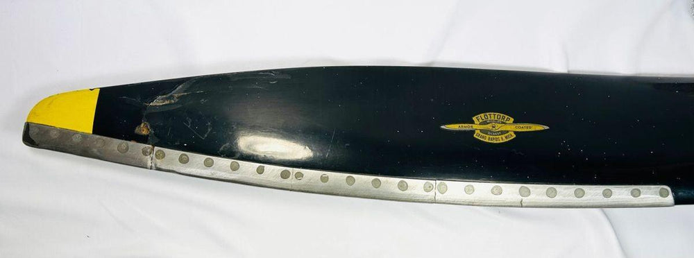 Rare 6-bolt hub Flottorp aircraft propeller with aged patina