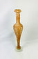 Elegant Hasmonean terracotta bottle from Judea with naturally aged patina