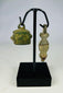 Historic Roman bronze bell artifact dating to the early Imperial period