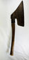 European iron axe with natural patina and historical utilitarian design