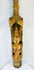 Large Burmese Buddhist temple finial featuring Buddha in Anjali Mudra with tiered ushnisha