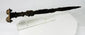 Luristan iron short sword, circa 750–650 BCE, from Western Iran. Ancient Near Eastern Iron Age weapon featuring lion-head disc pommel, ribbed grip, and straight double-edged blade. Displays aged patina and surface oxidization from burial, highlighting Luristan craftsmanship and martial artistry.